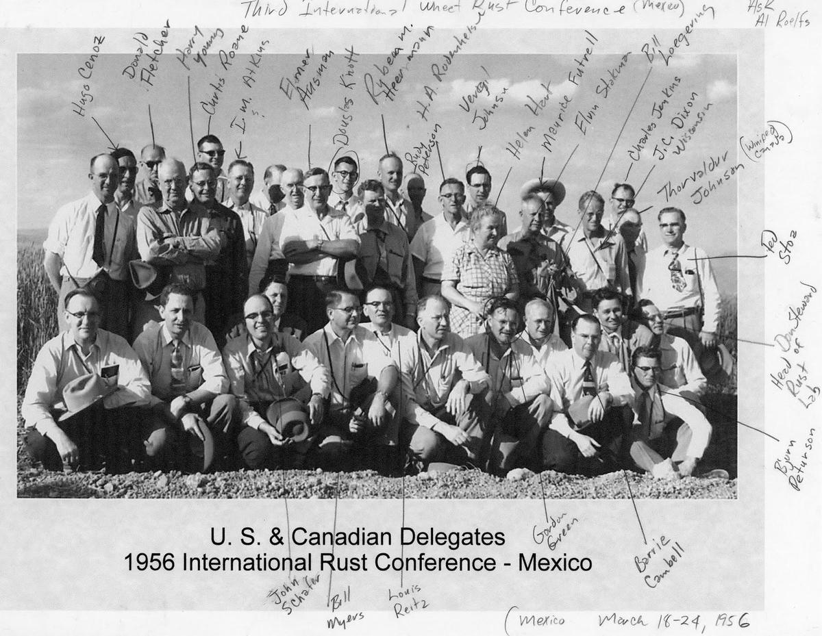 US & Canadian Delegates - 1956 Rust Congress